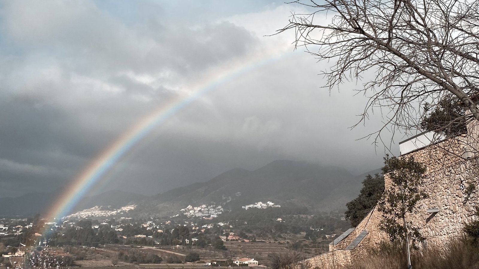 Regenachtige dag met kinderen aan de Costa Blanca